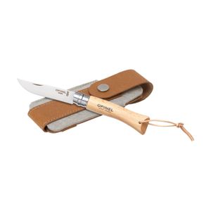 Opinel Inox No 07 pocket knife a belt pouch, miniatyr 1
