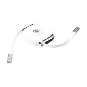 Reelio Retractable RCS R-ABS Charging Cable, miniatyr 1