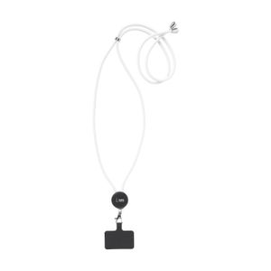 Lace Lanyard GRS RPET 0,5 cm phone keycord, miniatyr 8