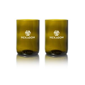 Rebottled® Tumbler 2-pack drinking glasses, miniatyr 4